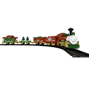 Lionel Battery Operated Disney Merry Christmas Train Set 29 Piece Set - 1 of 3