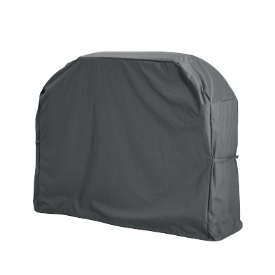 DOMETOUR Patio Outdoor BBQ Grill Cover, Dark Gray