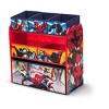 Delta Children Spider-Man 6 Bin Toy Organizer with Reusable Stickers - 4 of 4