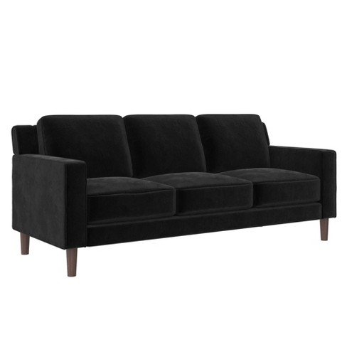 Target cheap black couch