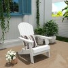 WestinTrends Tuscany HIPS¬¨‚Ä†Outdoor¬¨‚Ä†Patio¬¨‚Ä†Folding¬¨‚Ä†Adirondack¬¨‚Ä†Chair - 2 of 4