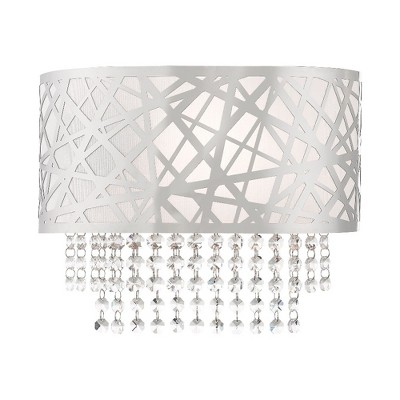 Livex Lighting Allendale 1 - Light Wall Light in  Polished Chrome