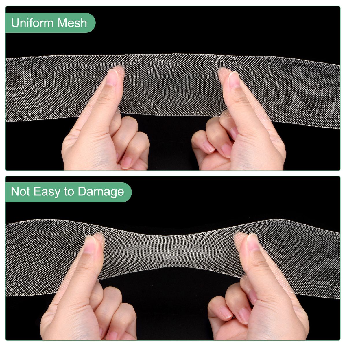 Unique Bargains Polyester Durable Flexible Washable Horsehair Braid Roll 1 Pc - thumbnail 3