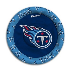 NFL Tennessee Titans Flimzee Bean-Bag Flying Disc: Polyester, 8+ Years, 9.75" Diameter - 1 of 4