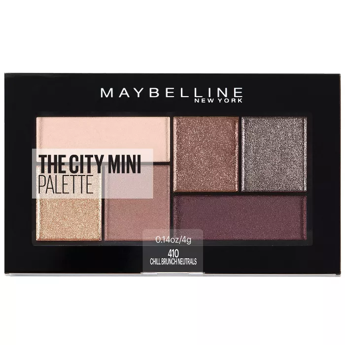 Maybelline City Mini Eyeshadow Palettes - 0.14oz : Target