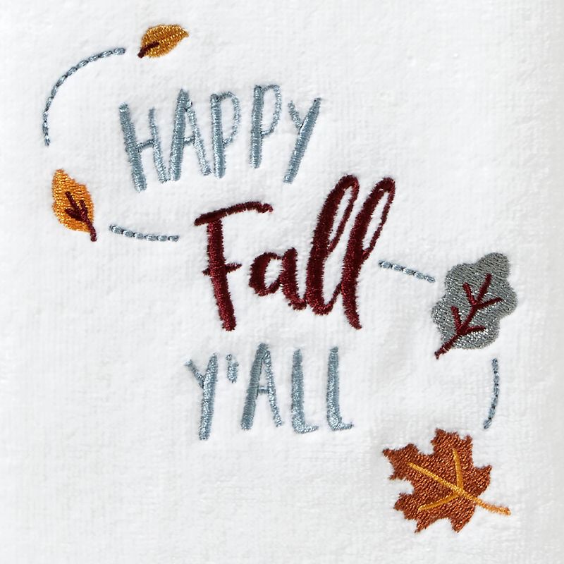 2pc Happy Fall Yall Hand Towel Set - SKL Home, 3 of 4