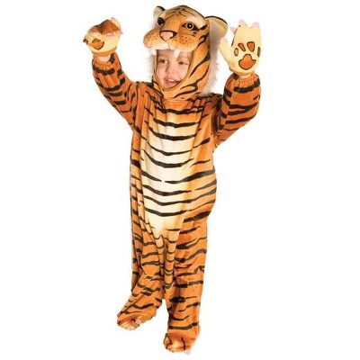 Underwraps Costumes Brown Plush Tiger Costume Infant 6-12 Months : Target