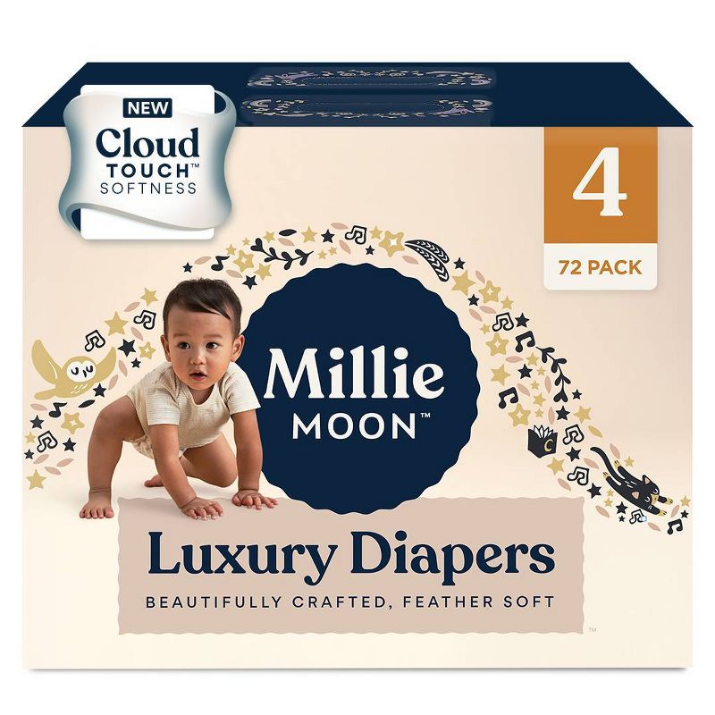 Millie Moon Luxury Diapers - (Select Size and Count), 1 of 14
