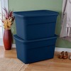 Sterilite Classic Lidded Stackable 30 Gal Storage Tote Container - image 4 of 4