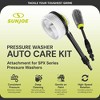 Sun Joe Car Cleaning Accessory Kit for Pressure Washer SPX Series with Wheel Rim Rotary Wash Brushes for Auto and Outdoor Surfaces, Green, SPX-CCK - 2 of 4