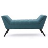 NicBex Modern 52" Bedroom Bench Accent Stools with Armrests and Button Tufted for Bedroom and Entryway - 3 of 4
