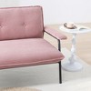 NicBex Modern Loveseat Sofa Small Couch with Sturdy Metal Frame,Corduroy Lounge Sofa Chair for Living Room,Apartment - 4 of 4