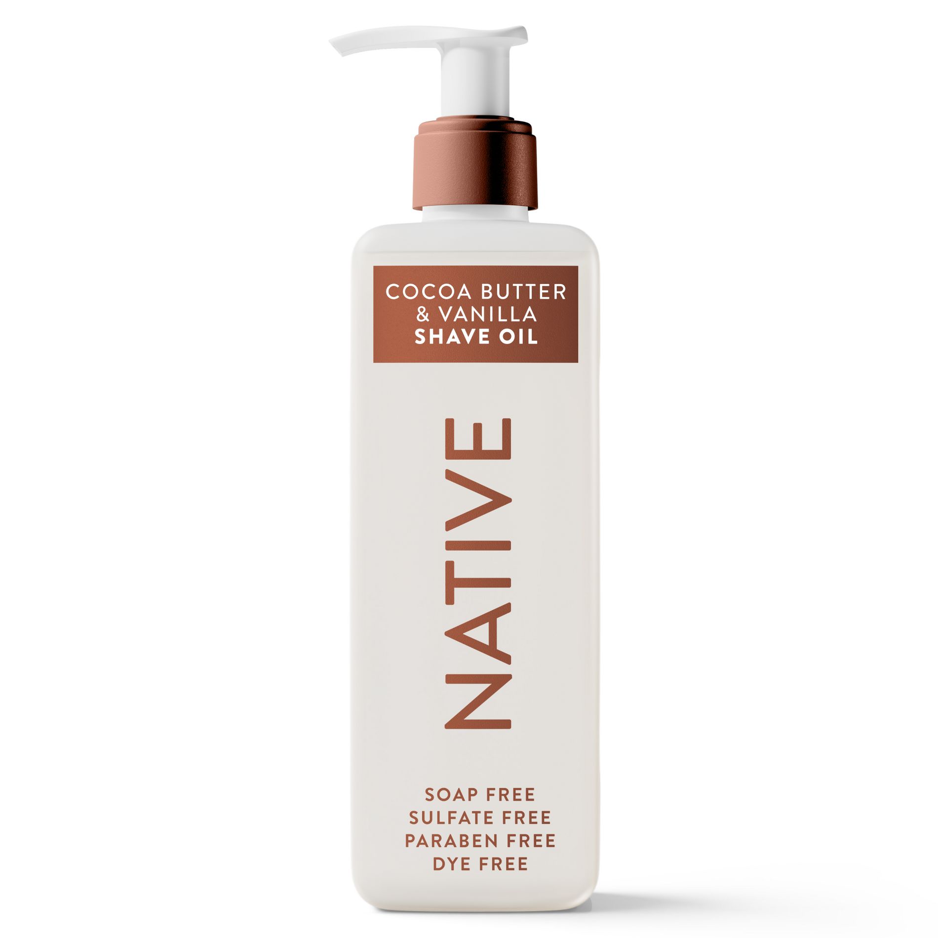 Native Cocoa Butter & Vanilla Shaving Oil - 7.6 fl oz