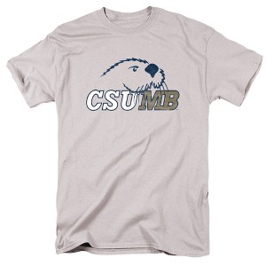 Men's California State University Monterey Bay Official Distressed Primary T-Shirt - 1 of 4