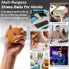 Hand Therapy & Stress Relief Balls, Triple-Density Set for Physical Therapy Support and Anxiety Management - 3 of 4