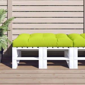 vidaXL Pallet Cushion Bright Green 47.2 in.x31.5 in.x4.7 in. Fabric - 1 of 4