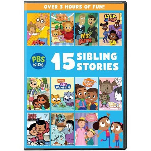 Pbs Kids: 15 Sibling Stories (dvd) : Target