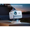 YABER V12 Projector with WiFi6 and Bluetooth 5.2, 450 ISO 1080P, 20W Speakers, Auto Focus & Keystone, Smart Home Theater Projector with Netflix - 3 of 4