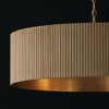Capital Lighting Donovan 4 - Light Chandelier in  White Wash/Matte Brass - 2 of 4