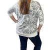 Women's Leopard Weekender Top - honeyme - 2 of 2