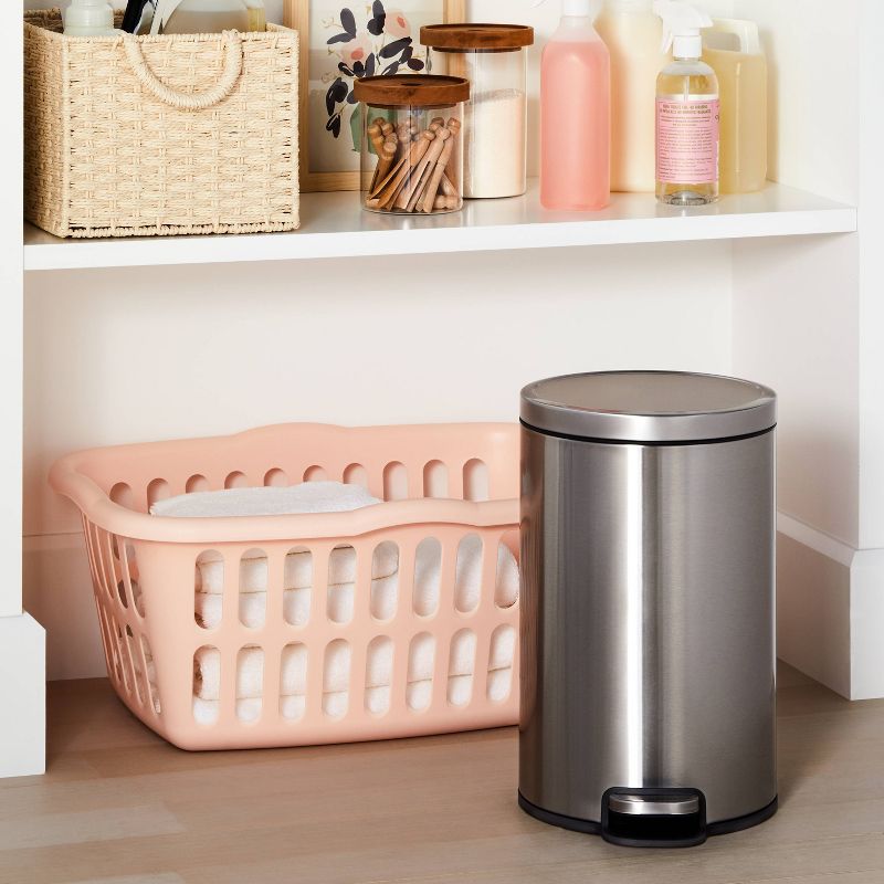 12L Round Step Trash Can - Brightroom™, 3 of 8