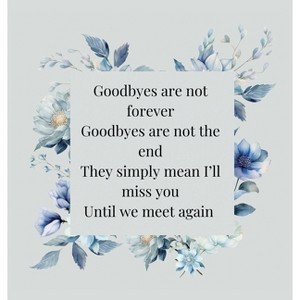 Celebration of life, funeral book, Condolence book to sign (Hardback cover) - by  Lulu and Bell (Hardcover) - 1 of 1