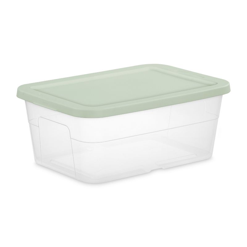 2pk 16qt Storage Boxes Green - Room Essentials&#8482;, 1 of 6