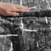 Kenneth Cole Reaction Plush Fleece Throw Blanket (Cedar-Charcoal)-50" X 70" - 3 of 4