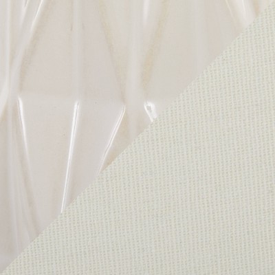 Set of 2 White Ceramic Accent Lamps with Linen Shades