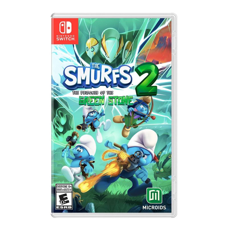 The Smurfs2: The Prisoner of the Green Stone - Nintendo Switch: Adventure Game for Kids, 4 Player Co-op, 1 of 7