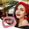 Unique Bargains Women's Simple Solid Elastic Cross Headwrap 1 Pc - 2 of 4