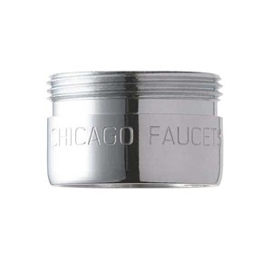 Chicago Faucet  Aerated Outlet,Brass,13/16 in - 27 E34JKABCP - 1 of 1