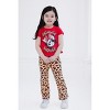 Disney Minnie Mouse Girls T-Shirt and Leggings Outfit Set Toddler - 2 of 4