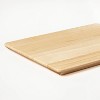 10"x13" Nonslip Rubberwood Cutting Board Natural - Figmint™ - 4 of 4