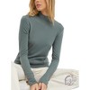Women's Turtle Neck Knit Top - be cool - 2 of 2