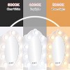 Garvee Kids Vanity with 3 Mirrors and Stool, Girls Vanity with Wood Makeup Playset, Princess Vanity Table for Toddlers, White - 3 of 4