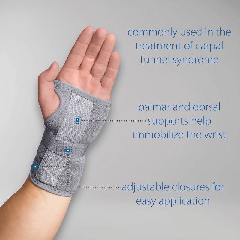 Swede-O Thermal Vent Carpal Tunnel Wrist Immobilizer Brace, 2 of 5