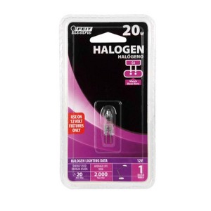 Feit Electric 20 W T3 Halogen Bulb 250 lm Soft White 1 pk - 1 of 1