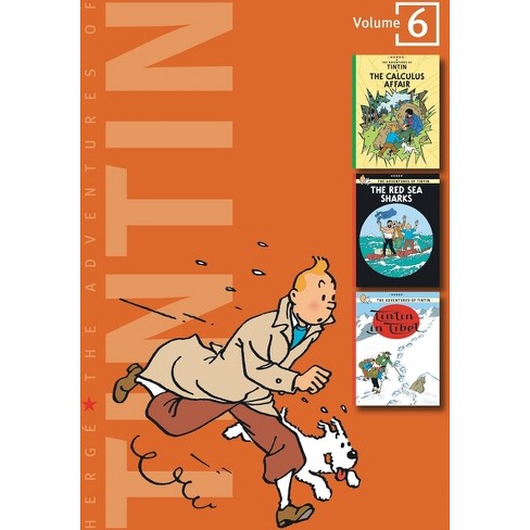 The Adventures of Tintin: Volume 6 - (3 Original Classics in 1) by  Hergé (Hardcover) - image 1 of 1