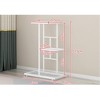Plant Stand, 3 Tier 4 Potted Metal Flower Shelf, Plant Shelf Corner Display Rack for Patio Garden Balcony Living Room - 4 of 4