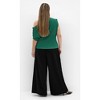 Women's Plus Size Imani Off Shoulder Top - jade | CITY CHIC - 3 of 4