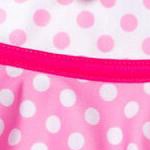 minnie mouse, pink, polka dots