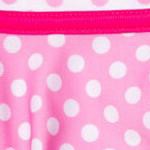 minnie mouse, pink, polka dots