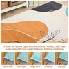 Bedroom/Nursery/Playroom/Office Rug -Abstract Modern Aesthetic Carpet, Washable Non Slip Thin Soft Stain Resistant Minimalist Floor Cover - 2 of 4