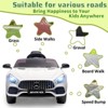 Ride Car for Kids, 12V Power Battery Electric Vehicles for 4-8 Toddlers, Licensed Mercedes-Benz with Remote Control, Mp3 Player - 3 of 4