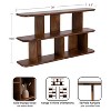 Kate & Laurel All Things Decor 30"x17" Madero Wooden Wall Shelf Walnut Brown - 2 of 4