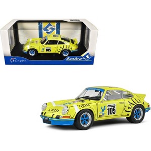 Porsche 911 RSR #105 "Tour de France Automobile" (1973) "Competition" Series 1/18 Die Cast Model Car by Solido - 1 of 4