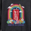 Women's - Coca-Cola - Have A Coke Rainbow Lightweight French Terry Slouchy - 2 of 4