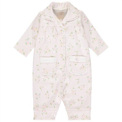 Girl's Floral Printed Romper - Emile et Rose