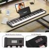 88 Key Portable Piano Keyboard with Semi-Weighted Keys, Bluetooth, Carrying Case, Headphones & Power Supply – Complete Set for Beginners - 3 of 4